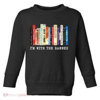 I'm With The Banned Toddler Sweatshirt thumb 0
