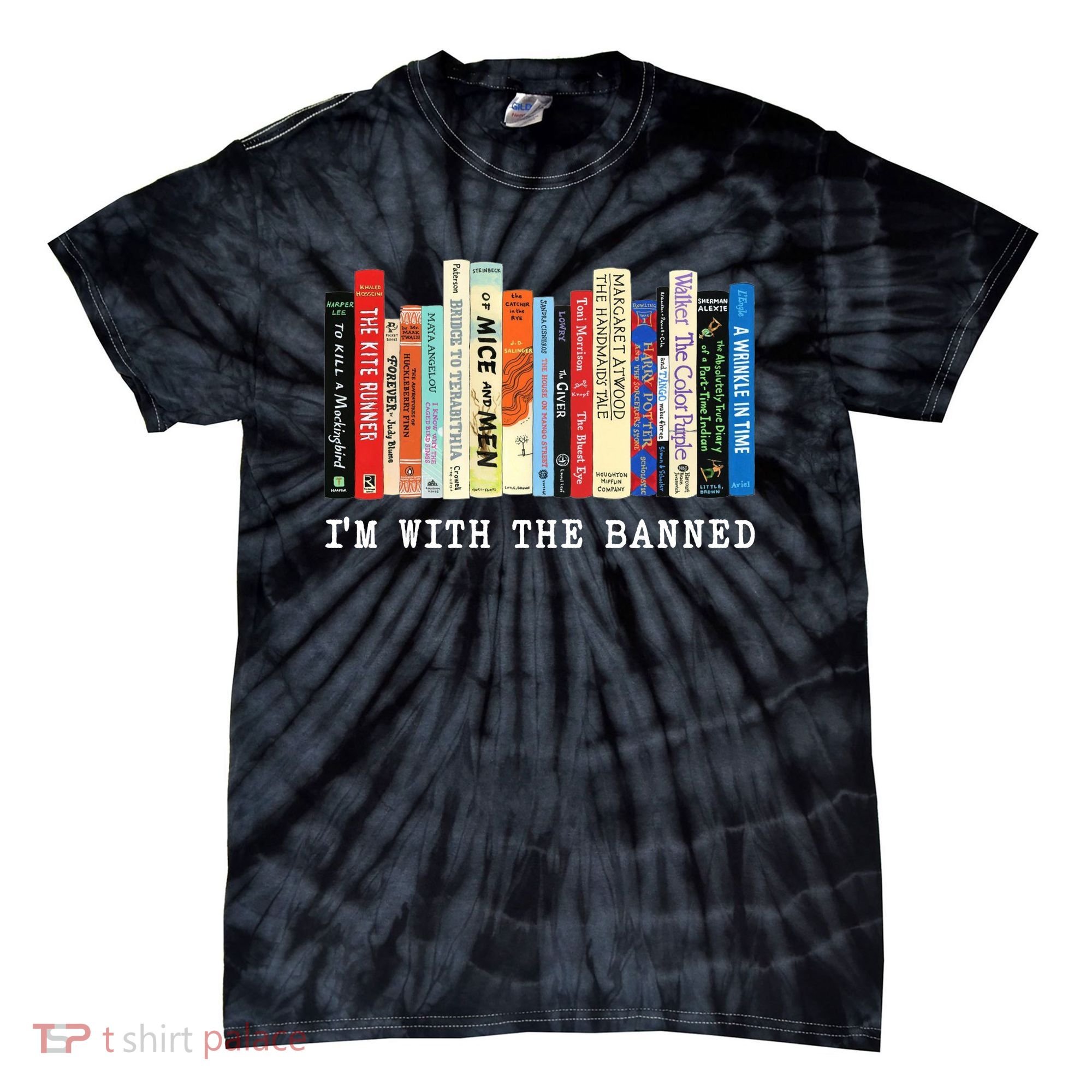I'm With The Banned Tie-Dye T-Shirt