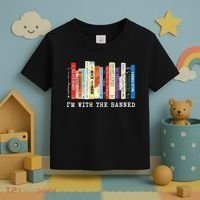 I'm With The Banned Toddler T-Shirt thumb 3