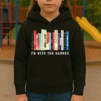 I'm With The Banned Kids Hoodie thumb 3