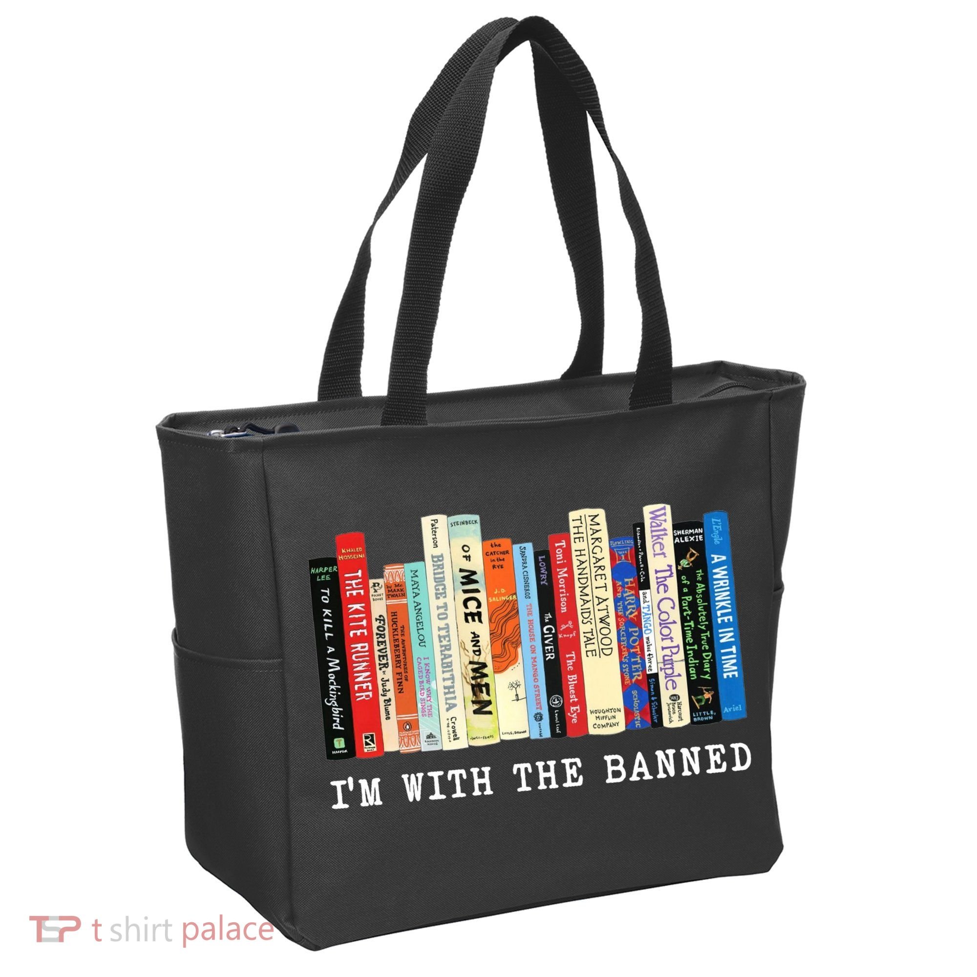 I'm With The Banned Tote Bag