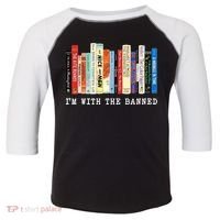 I'm With The Banned Toddler Fine Jersey T-Shirt thumb 0