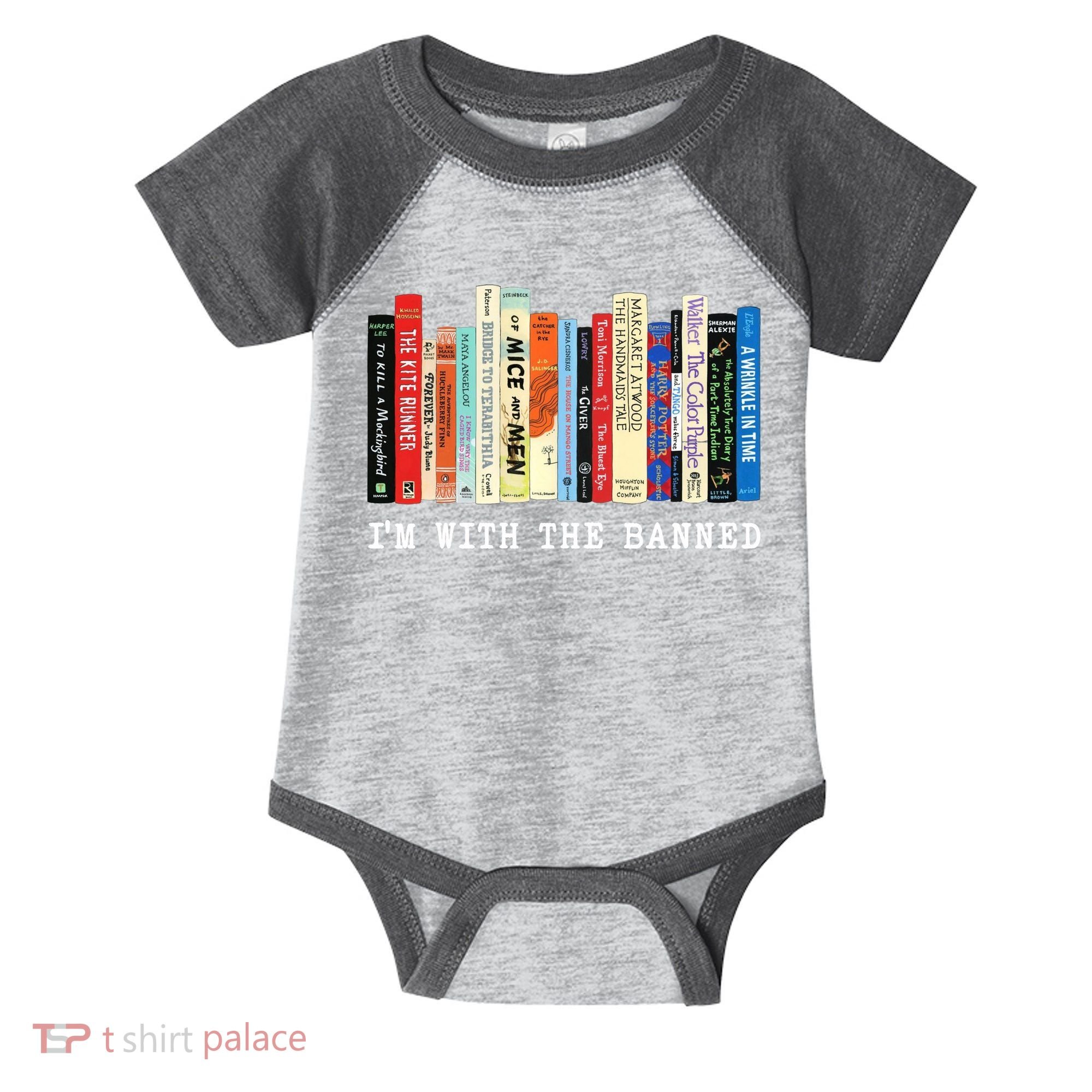 I'm With The Banned Infant Baby Jersey Bodysuit