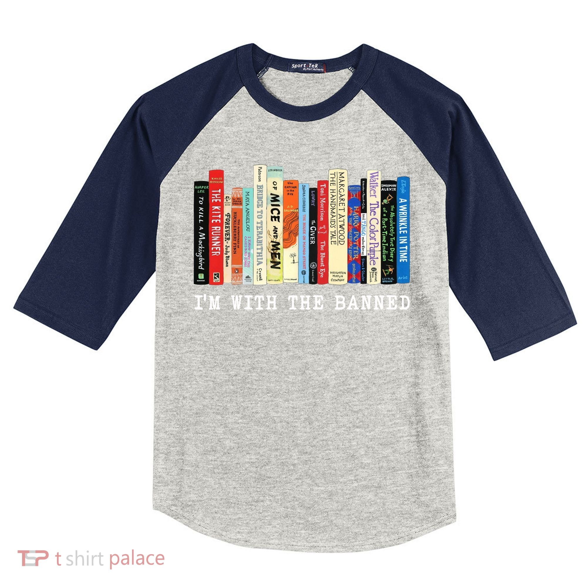 I'm With The Banned Kids Colorblock Raglan Jersey