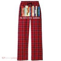 I'm With The Banned Women's Flannel Plaid Pajama Pants thumb 0