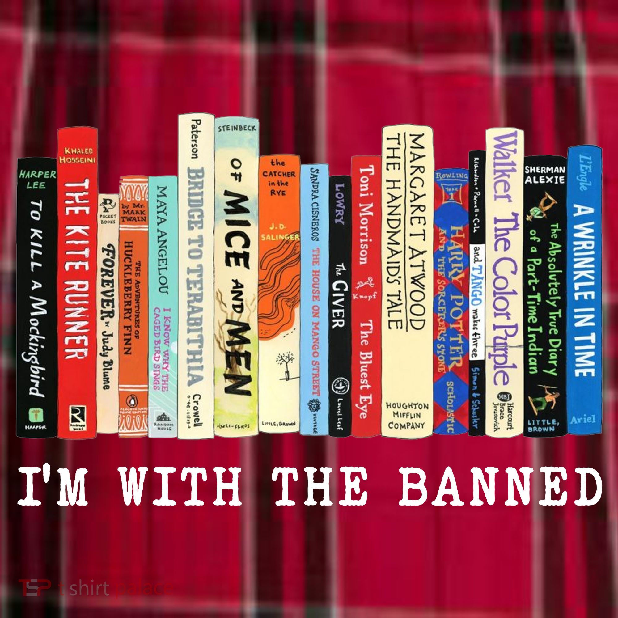 I'm With The Banned Women's Flannel Plaid Pajama Pants