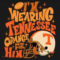 Im Wearing Tennessee Orange For Him Ornament thumb 1