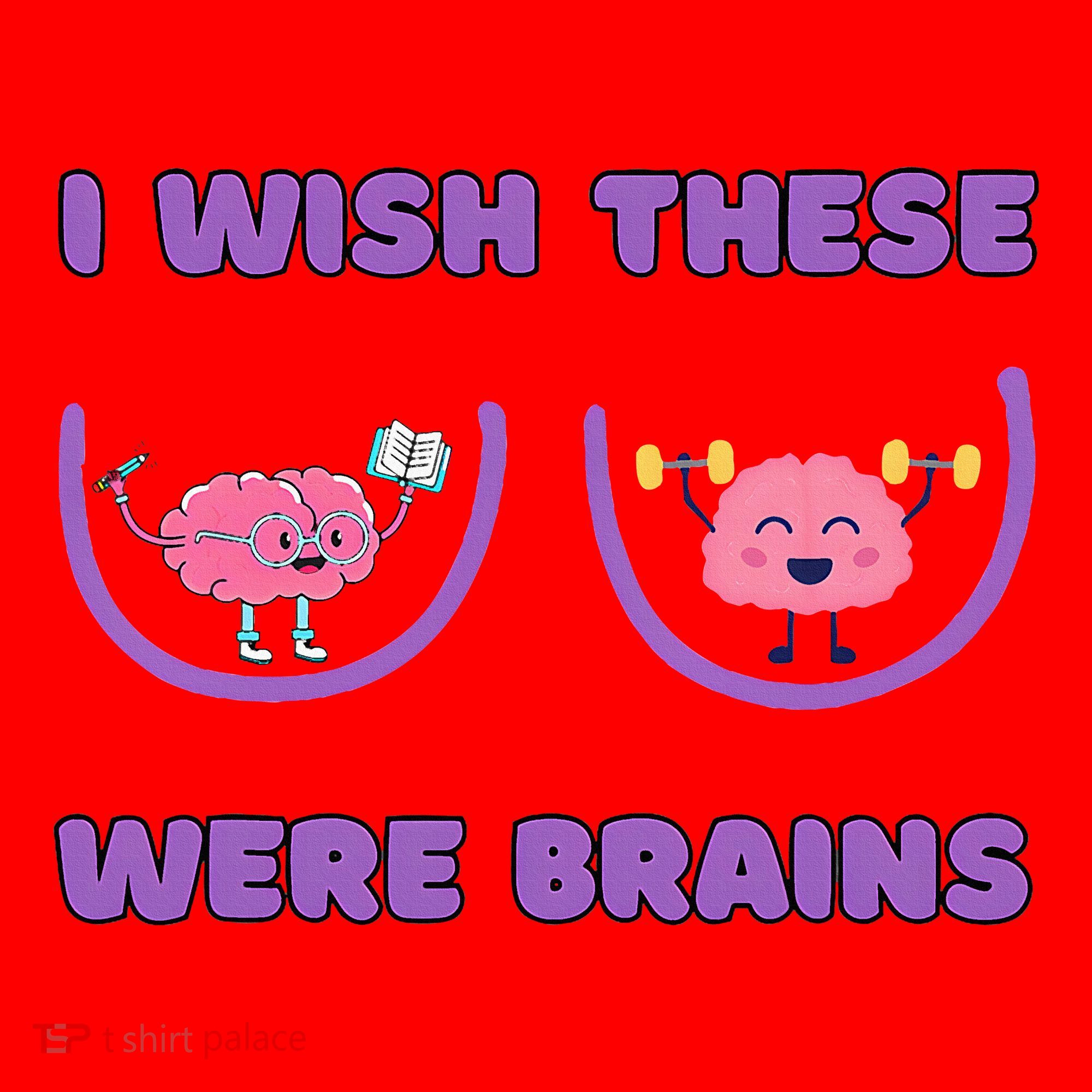 I Wish These Were Brains Santa Hat