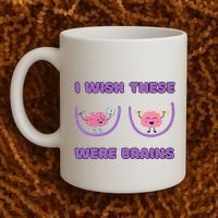 I Wish These Were Brains Coffee Mug thumb 2