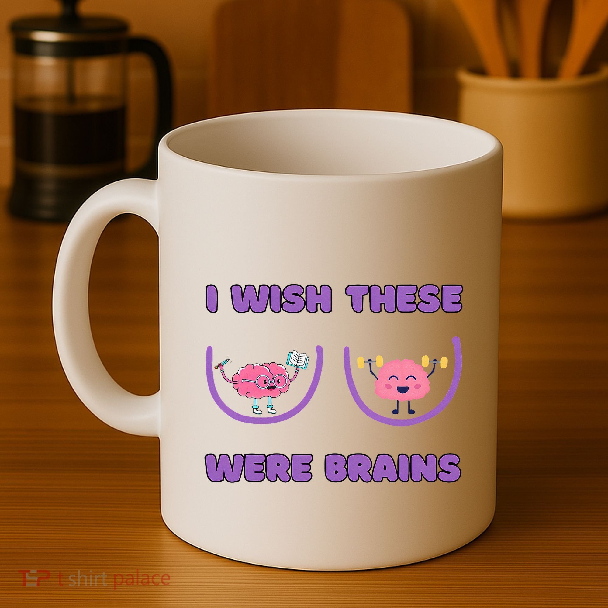 I Wish These Were Brains Coffee Mug
