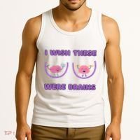 I Wish These Were Brains Tank Top thumb 3