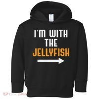 I'm With The Jellyfish Costume Funny Halloween Couple Toddler Hoodie thumb 0