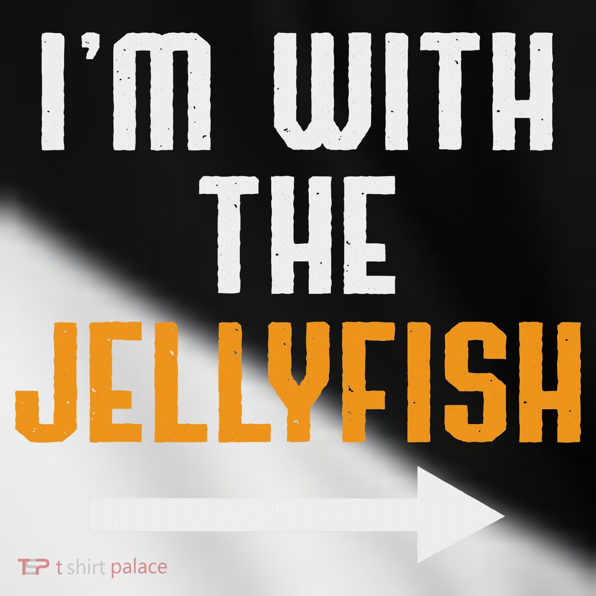 I'm With The Jellyfish Costume Funny Halloween Couple Toddler Fine Jersey T-Shirt