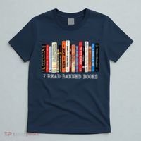 I'm With The Banned Funny Bookworm Shirt Banned Book T-Shirt thumb 5