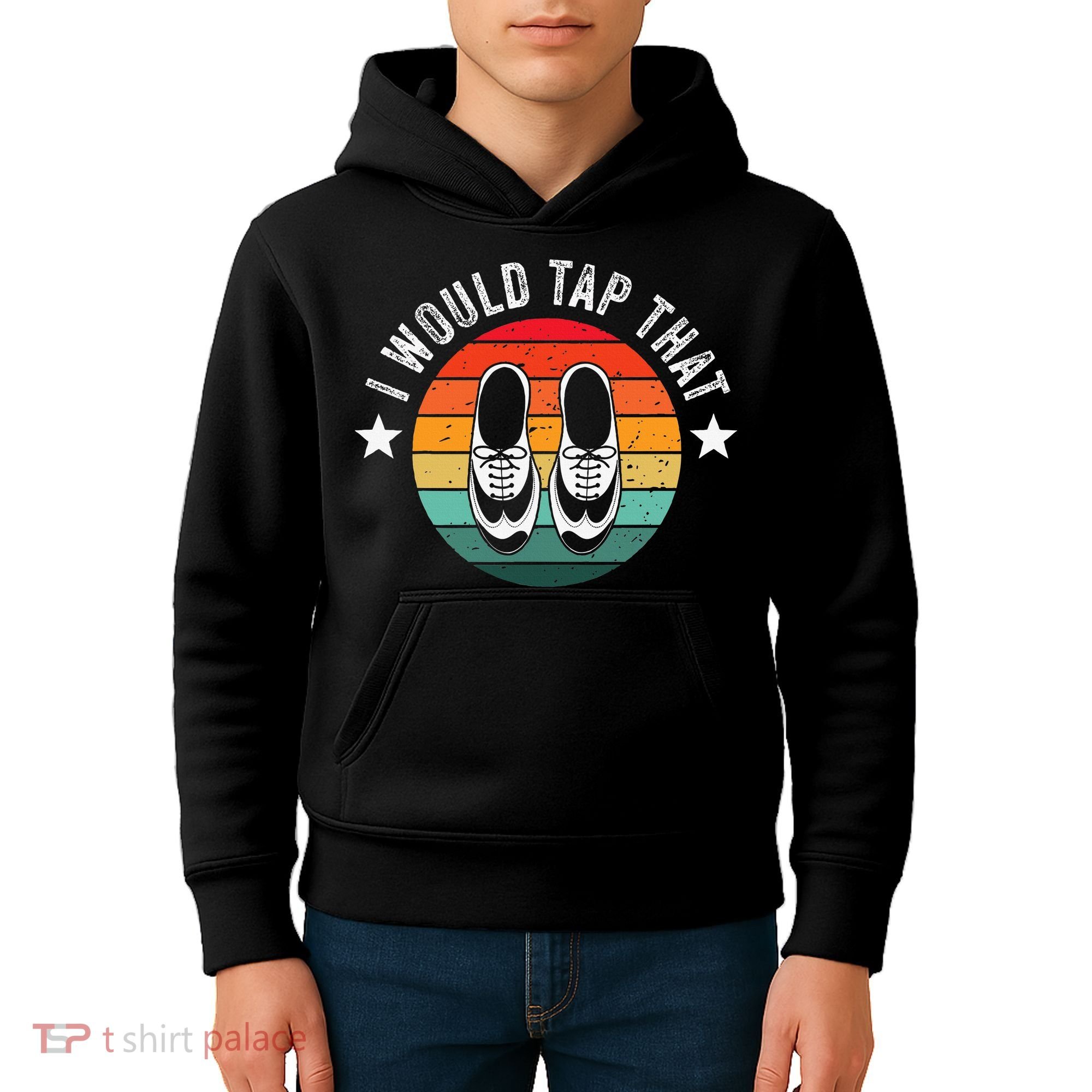 I Would Tap That Recital Tap Dancer Tap Dancing Kids Hoodie