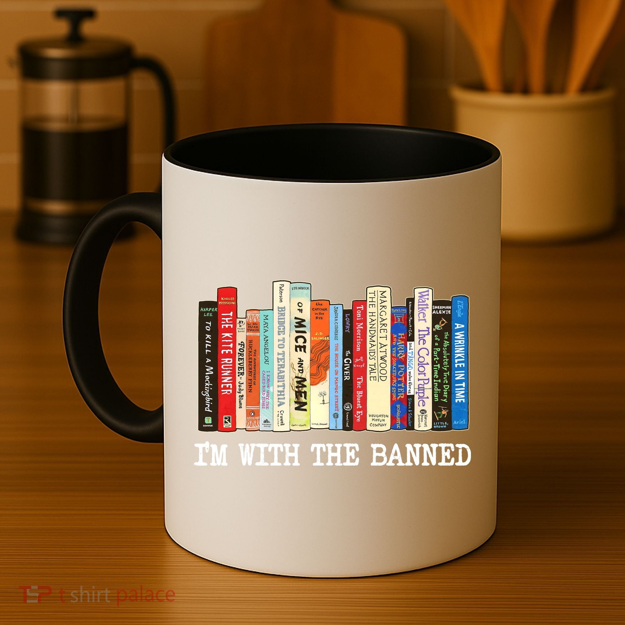 Im With The Banned Banned Books Reading Books Coffee Mug