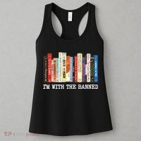 Im With The Banned Banned Books Reading Books Women's Tank Top thumb 3