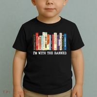 Im With The Banned Banned Books Reading Books Toddler T-Shirt thumb 2