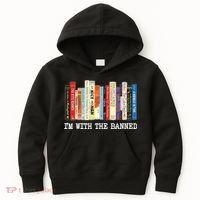 Im With The Banned Banned Books Reading Books Kids Hoodie thumb 0