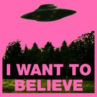 I Want To Believe The XFiles Stripe Pom Pom Beanie thumb 2