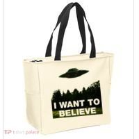 I Want To Believe The XFiles Tote Bag thumb 2