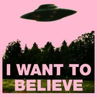 I Want To Believe The XFiles Coaster thumb 2
