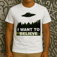 I Want To Believe The XFiles T-Shirt thumb 3