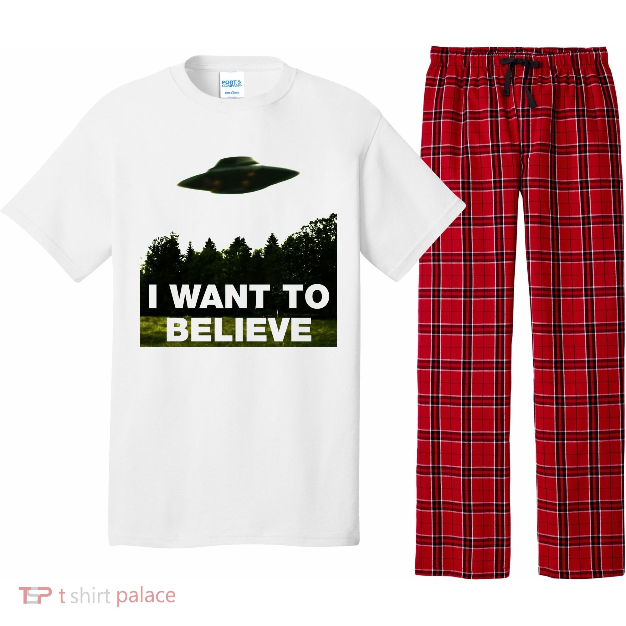 I Want To Believe The XFiles Pajama Set