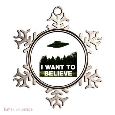 I Want To Believe The XFiles Ornament