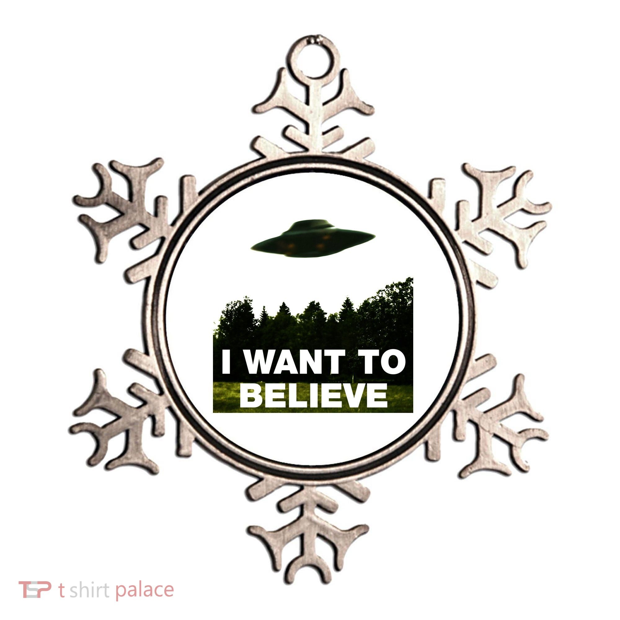I Want To Believe The XFiles Ornament