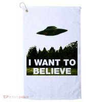 I Want To Believe The XFiles Golf Towel thumb 0
