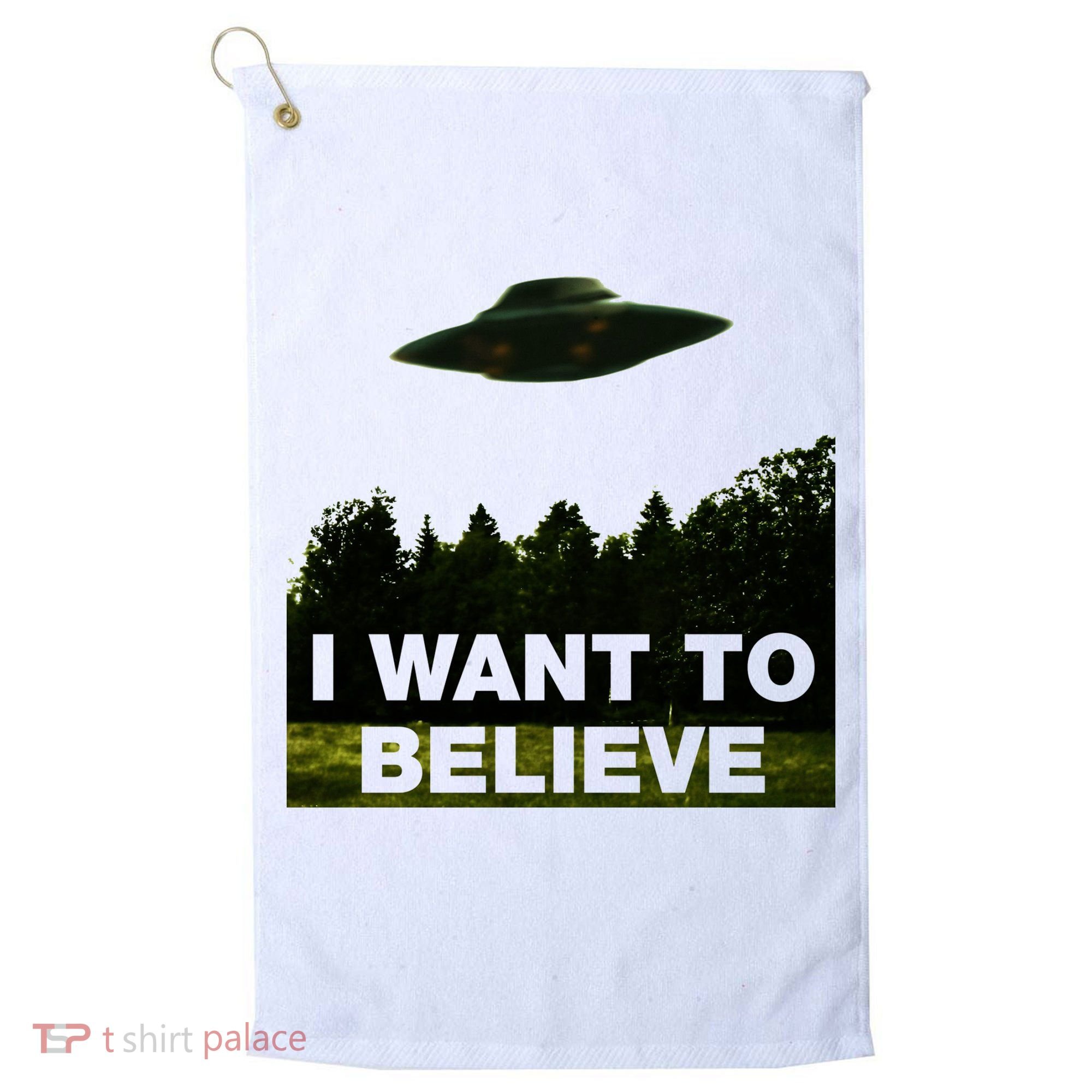 I Want To Believe The XFiles Golf Towel
