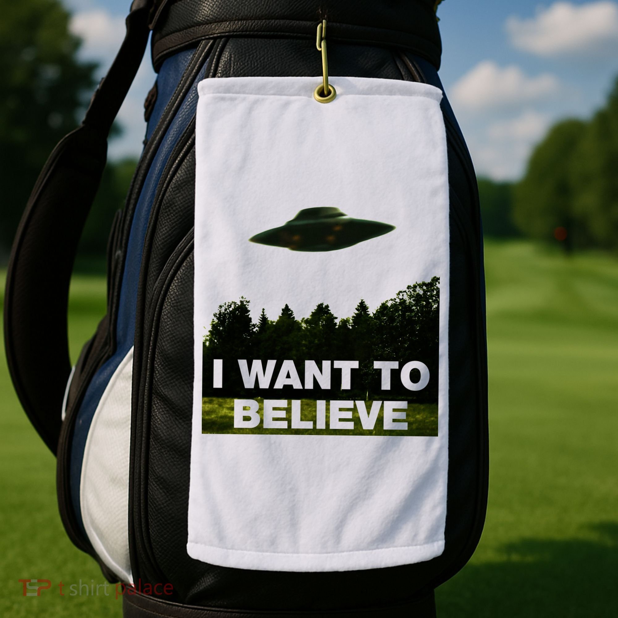 I Want To Believe The XFiles Golf Towel