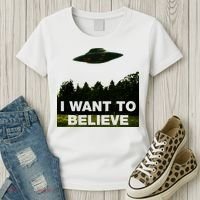 I Want To Believe The XFiles Women's T-Shirt thumb 3