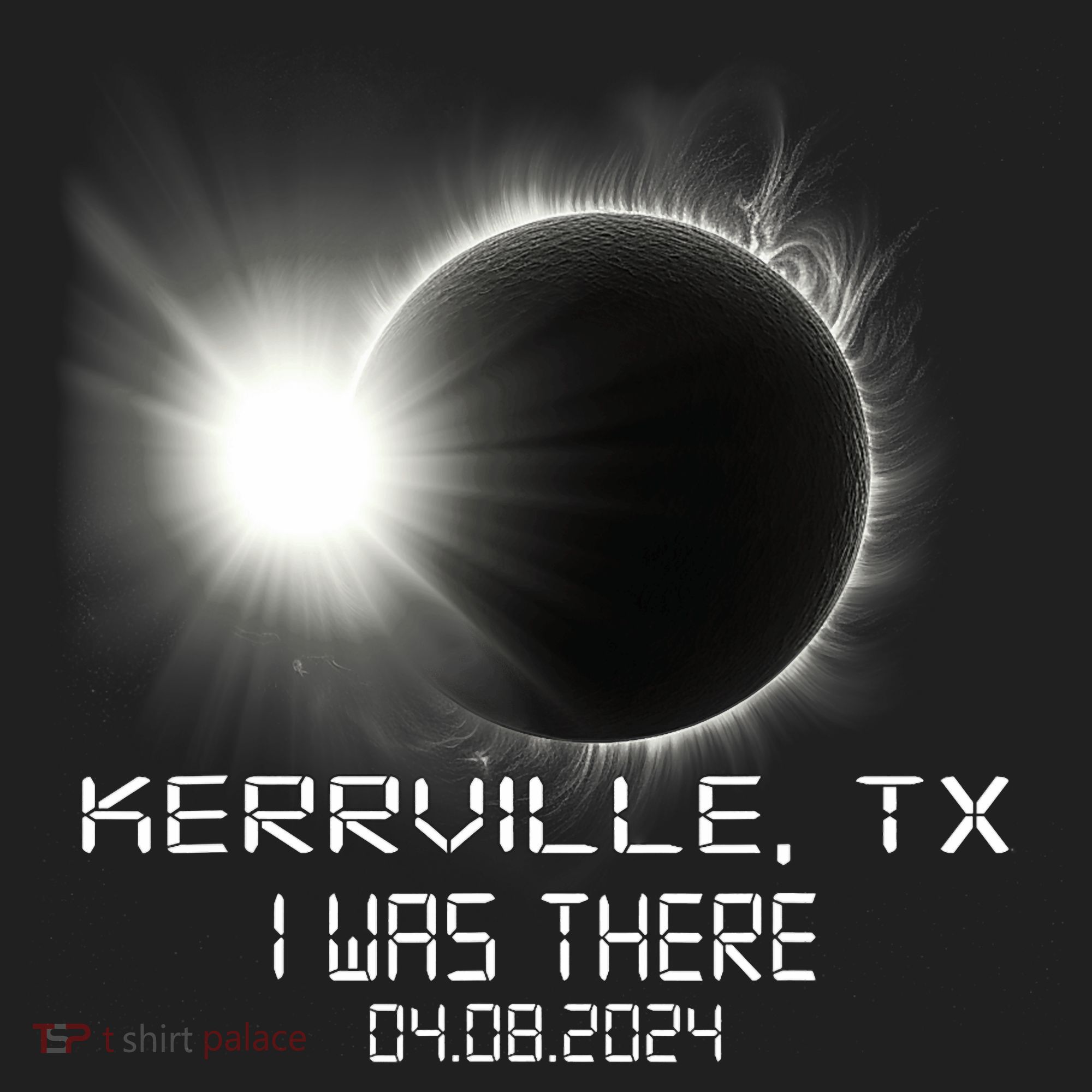 I Was There Total Solar Eclipse Kerrville Texas Women's Sweatshirt