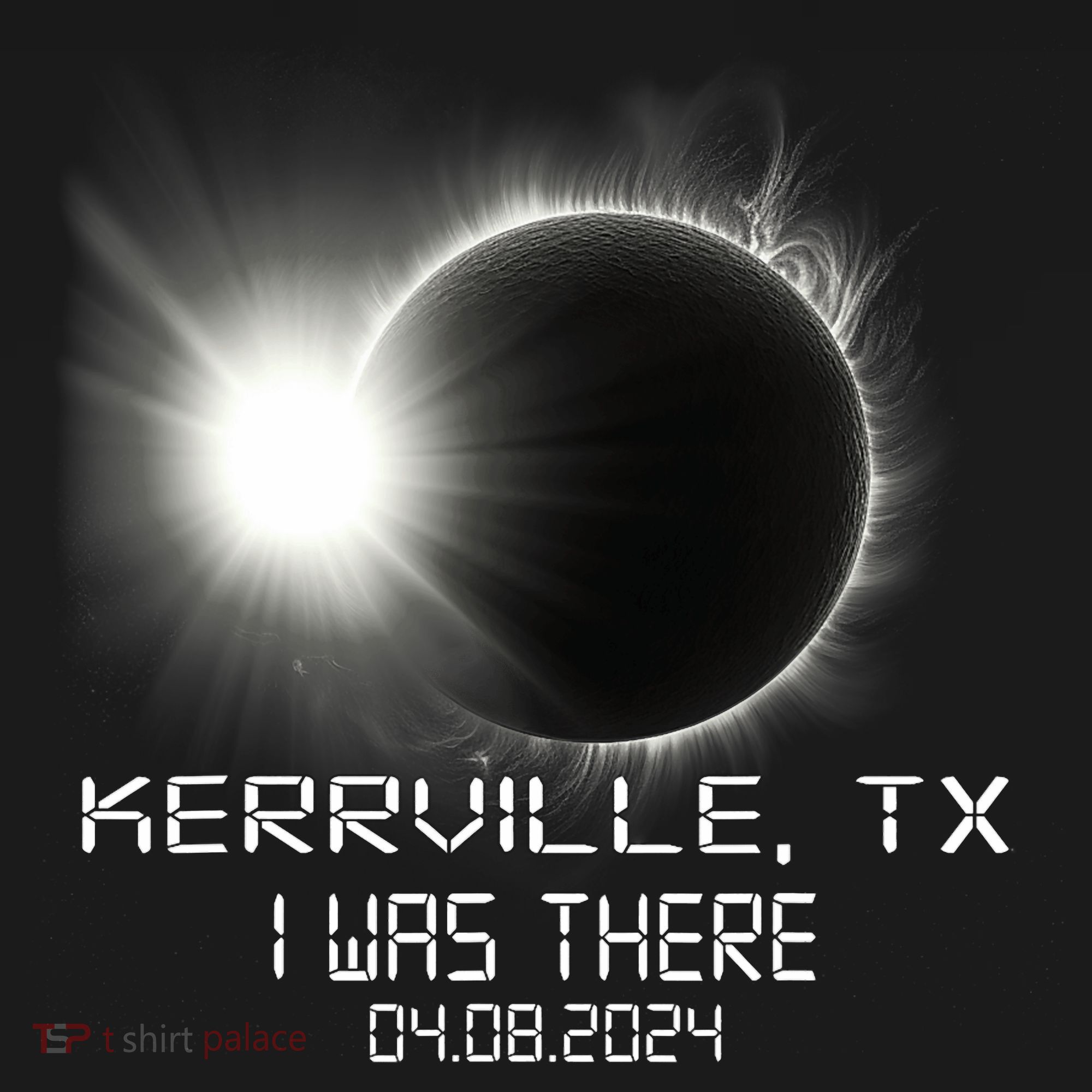 I Was There Total Solar Eclipse Kerrville Texas Tank Top