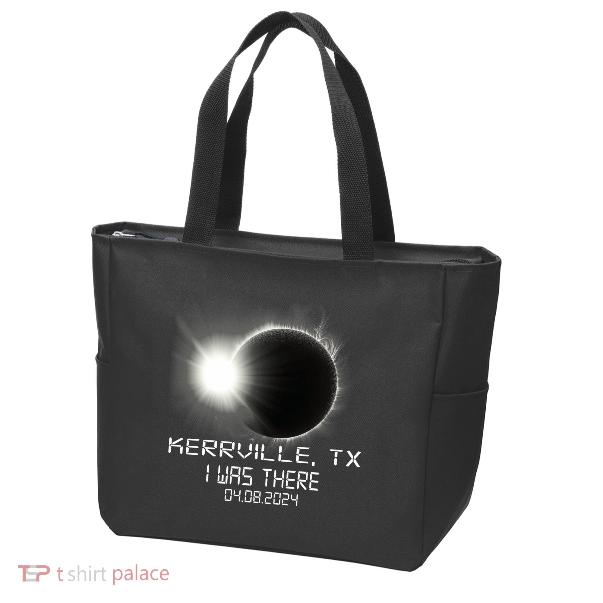 I Was There Total Solar Eclipse Kerrville Texas Tote Bag