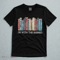 Im With The Banned Books Reading Librarian T-Shirt thumb 5