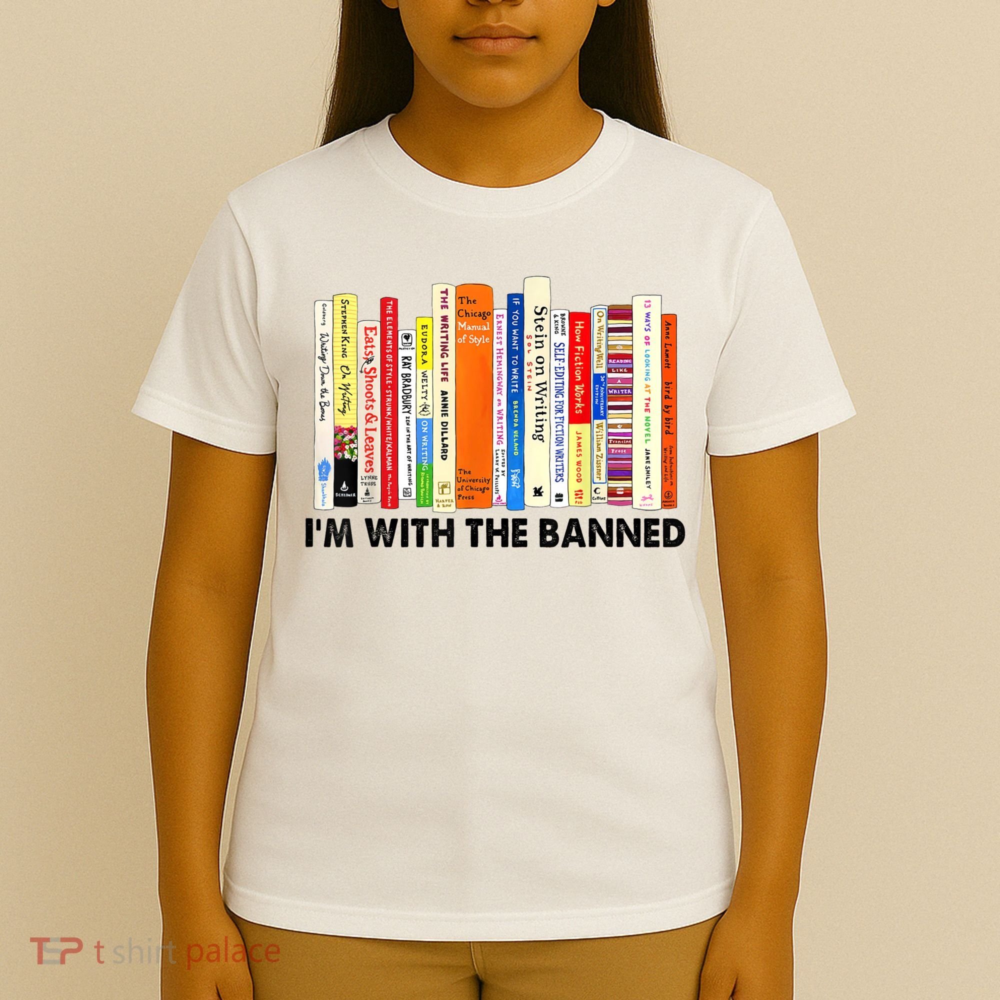 Im With The Banned Banned Books Reading Librarian Bookish T-Shirt