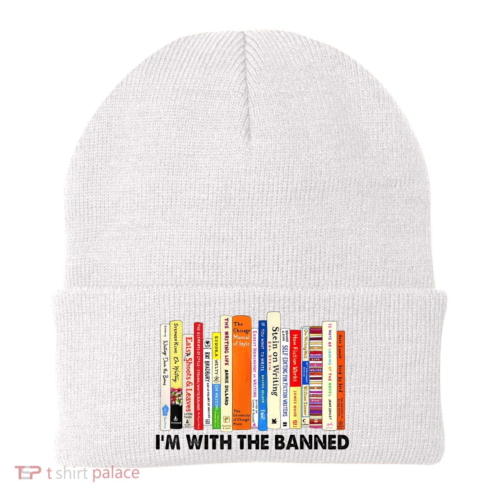 Im With The Banned Banned Books Reading Librarian Bookish Beanie