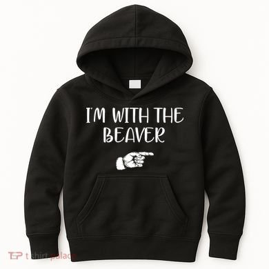 I'm With The BEAVER Kids Hoodie