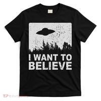 I Want To Believe I Aliens Ufo Area 51 Roswell T-Shirt thumb 0