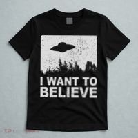 I Want To Believe I Aliens Ufo Area 51 Roswell T-Shirt thumb 5
