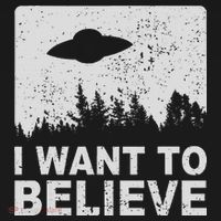 I Want To Believe I Aliens Ufo Area 51 Roswell T-Shirt thumb 7
