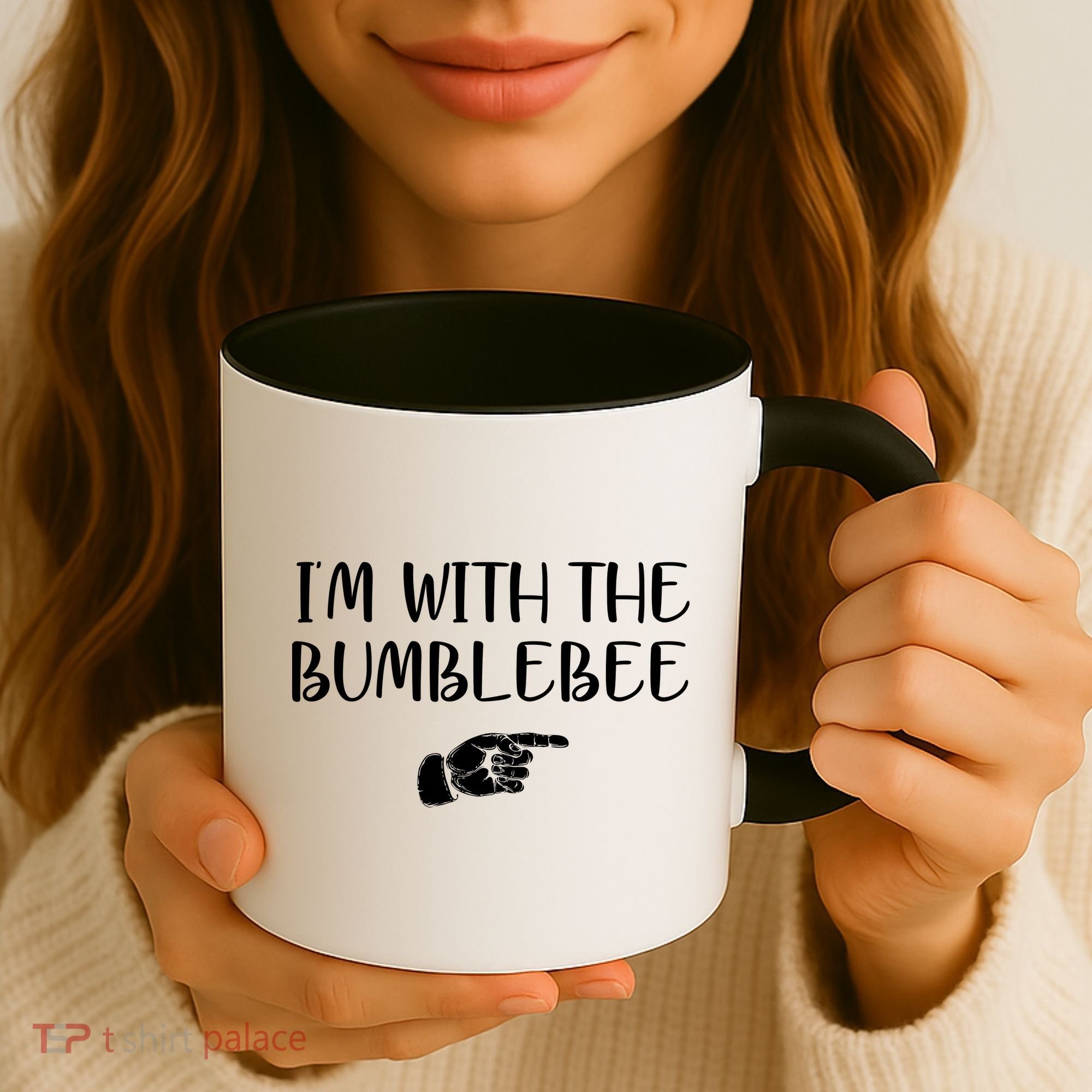 I'm With The Bumblebee Coffee Mug