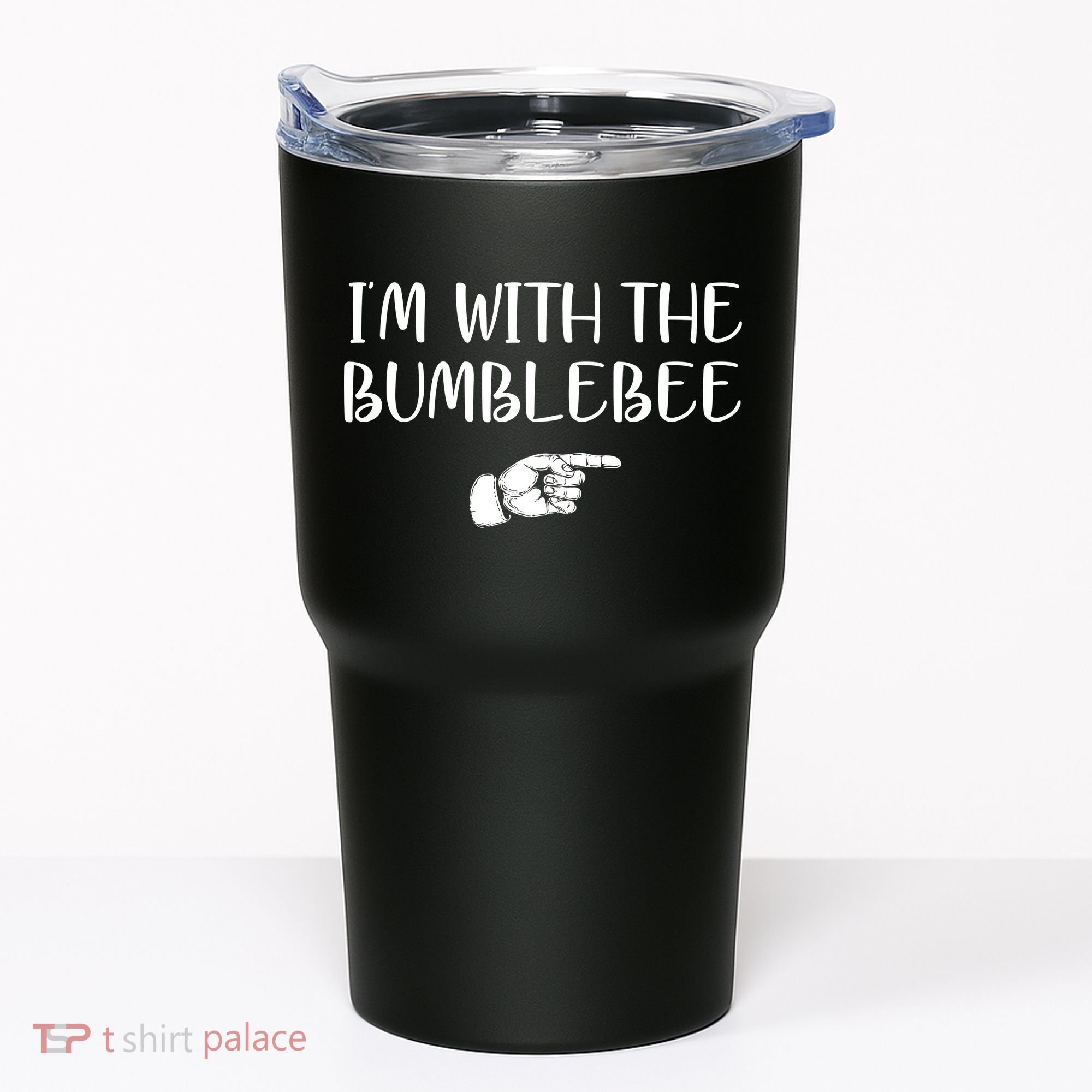 I'm With The Bumblebee Tumbler
