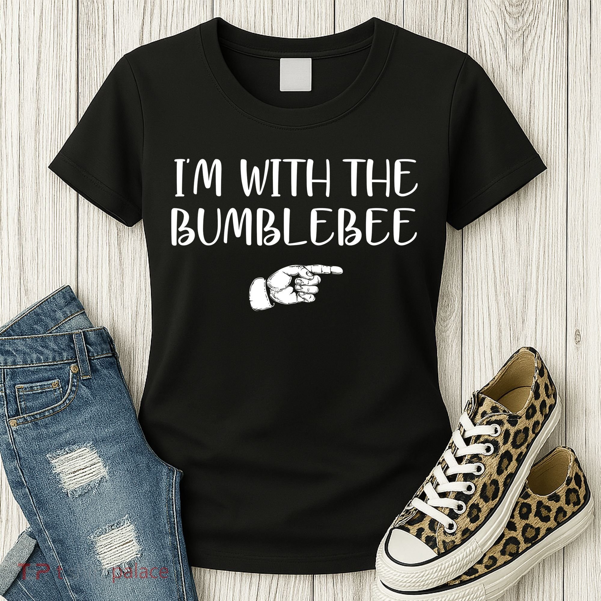 I'm With The Bumblebee Women's T-Shirt