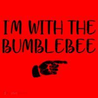 I'm With The Bumblebee Santa Hat thumb 1
