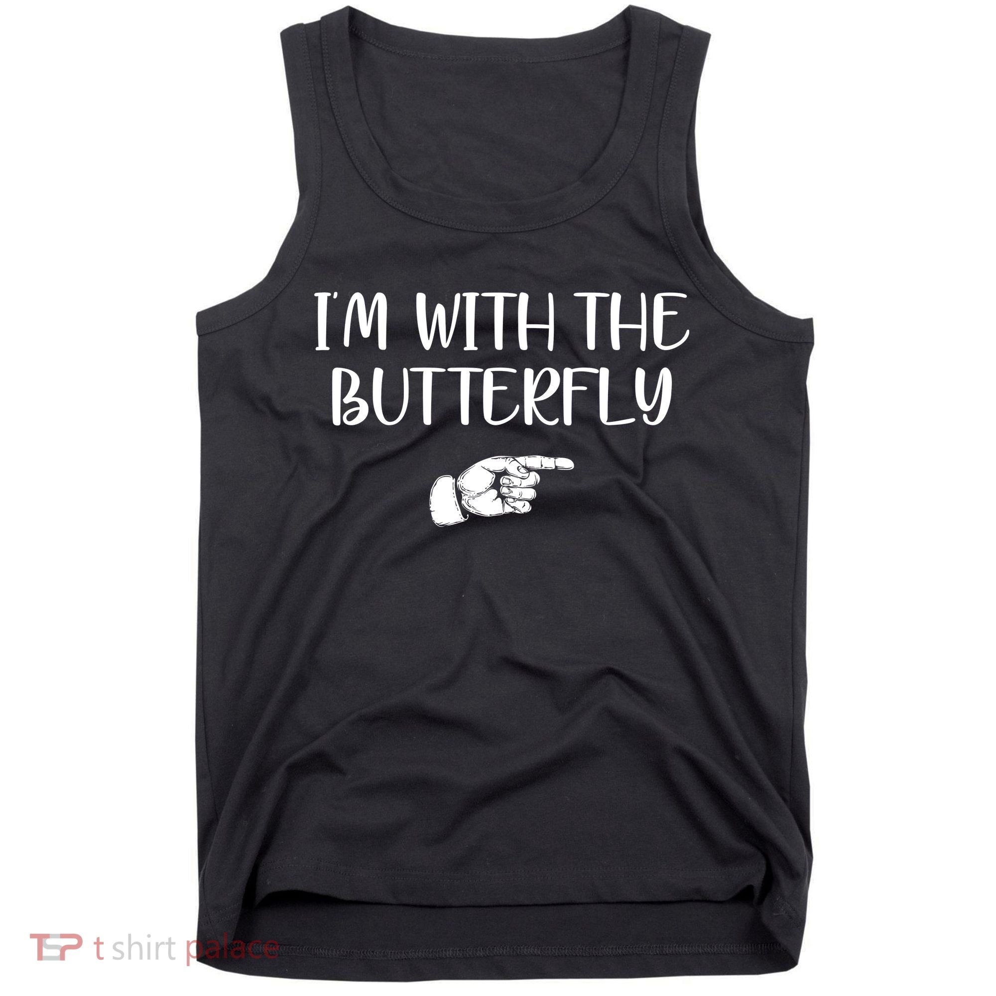 I'm With The Butterfly Tank Top