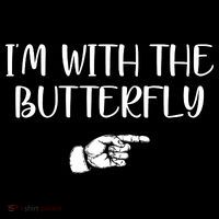 I'm With The Butterfly Kids Sweatshirt thumb 2
